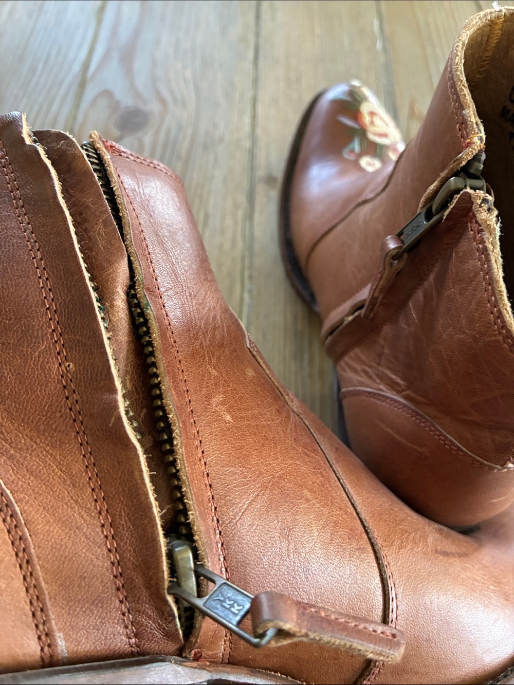 Shyanne Millie Floral Embroidered Booties - Picture 10 of 13